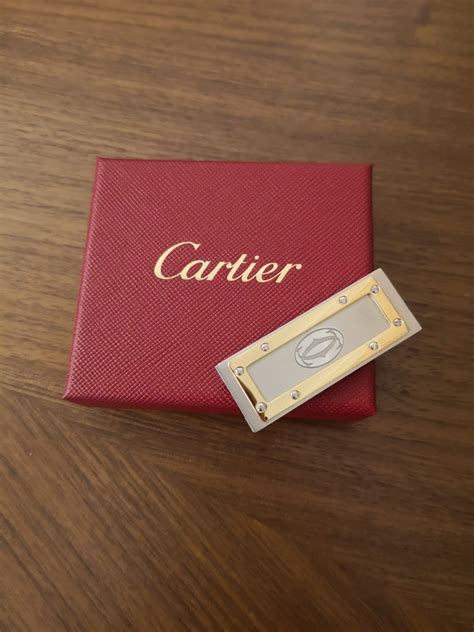 gold money clip cartier|cartier money clip wallet.